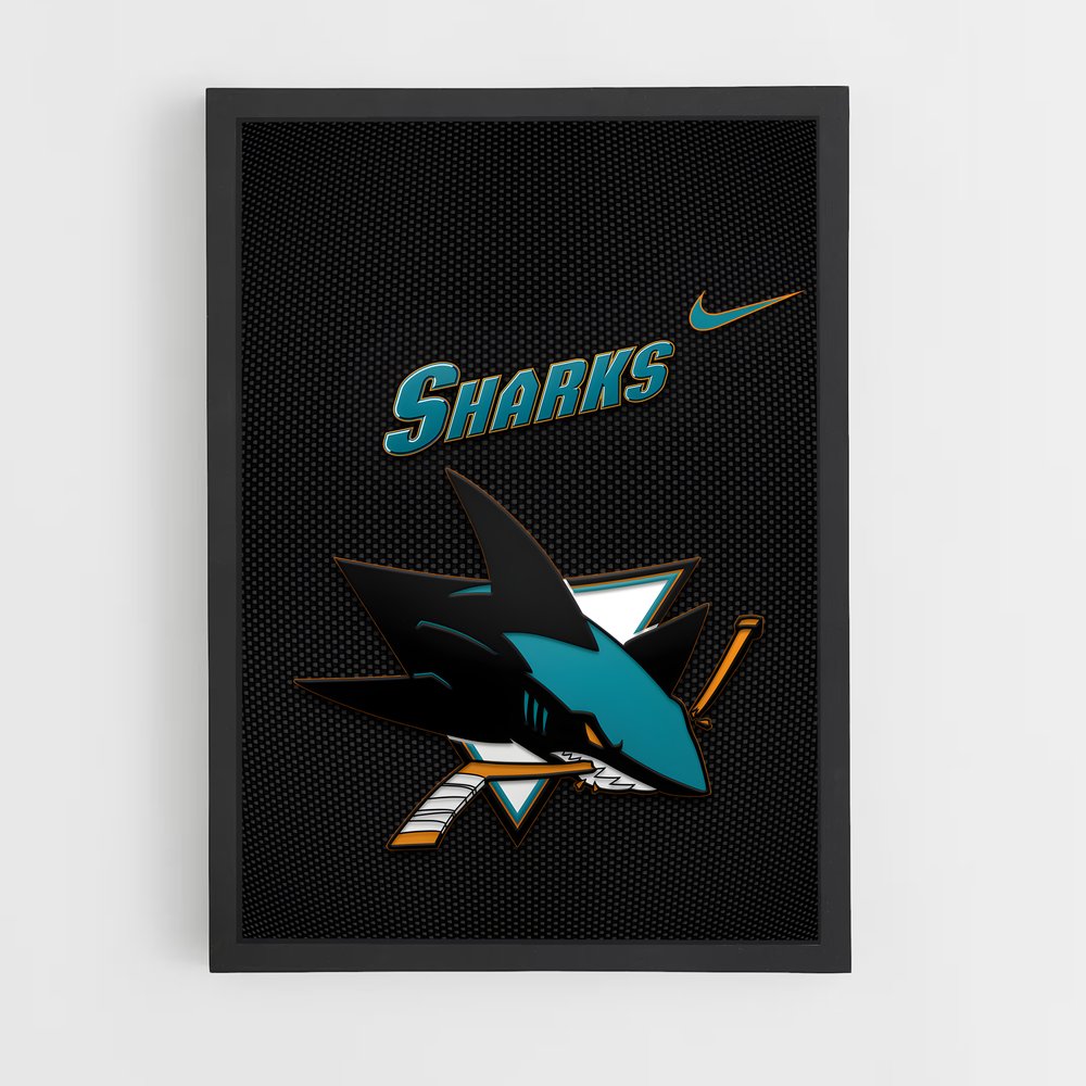 Poster San jose – affiche Hockey sur glace (vue 2)